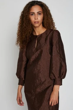 Clearance Bruuns Bazaar DindlesBBKela jurk - Bruin
