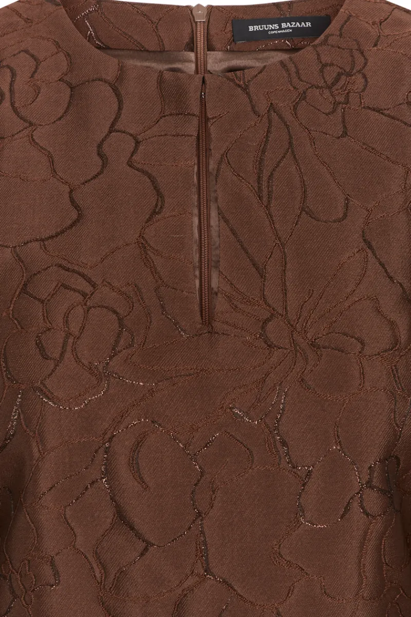 Clearance Bruuns Bazaar DindlesBBKela jurk - Bruin