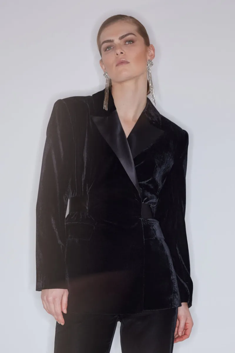 New Bruuns Bazaar DulcaBBMagsis blazer - Black