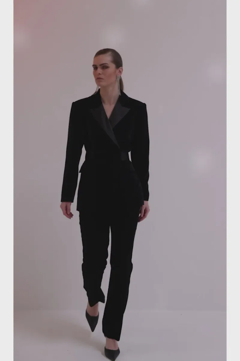 New Bruuns Bazaar DulcaBBMagsis blazer - Black