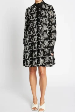 Discount Bruuns Bazaar DulcamaraBBOceani dress - Black