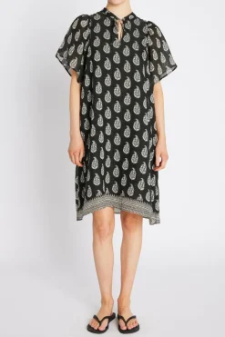 Outlet Bruuns Bazaar DuscleBBJulia dress - Black/Cream