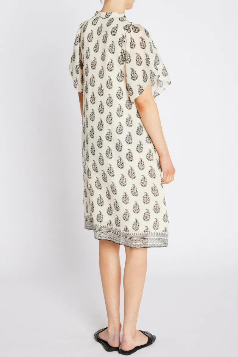 Clearance Bruuns Bazaar DuscleBBJulia dress - Cream / Black