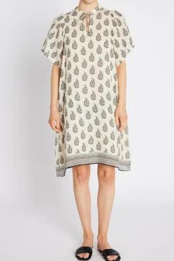 Clearance Bruuns Bazaar DuscleBBJulia dress - Cream / Black