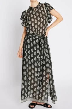 Clearance Bruuns Bazaar DuscleBBSabina top - Black/Cream