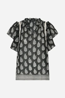 Clearance Bruuns Bazaar DuscleBBSabina top - Black/Cream