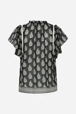 Clearance Bruuns Bazaar DuscleBBSabina top - Black/Cream