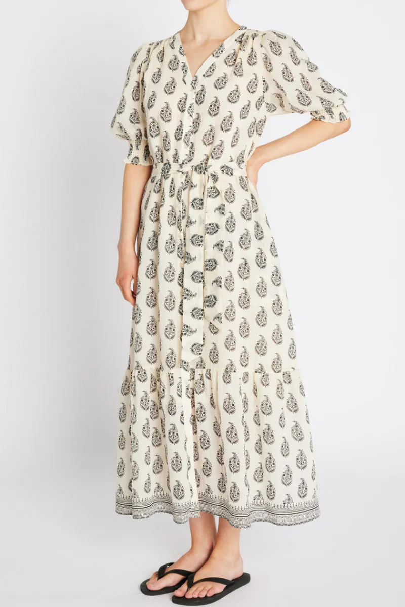 New Bruuns Bazaar DuscleBBYana dress - Cream / Black