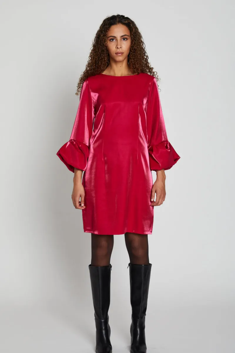 Discount Bruuns Bazaar EncalyptaBBZoya dress - Red