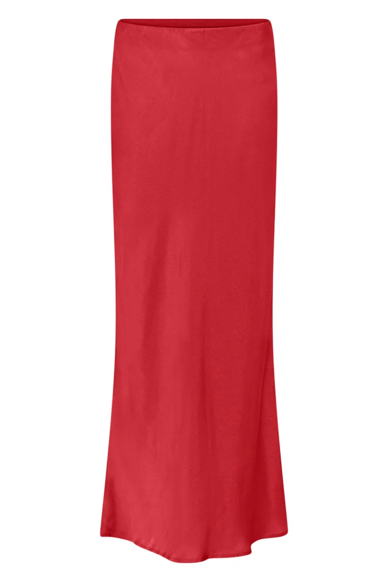 Clearance Bruuns Bazaar EuterpaBBJoanelle skirt - Deep Claret