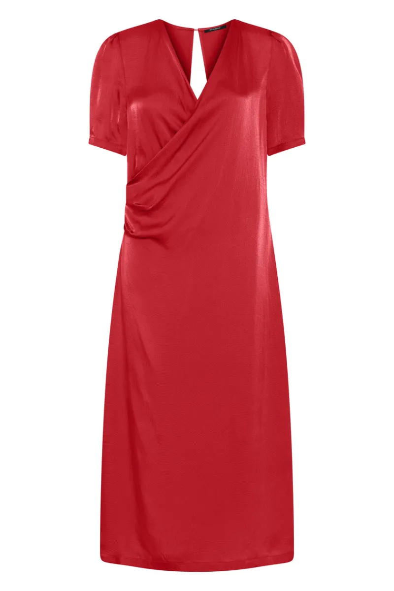 New Bruuns Bazaar EuterpaBBNemi dress - Deep Claret