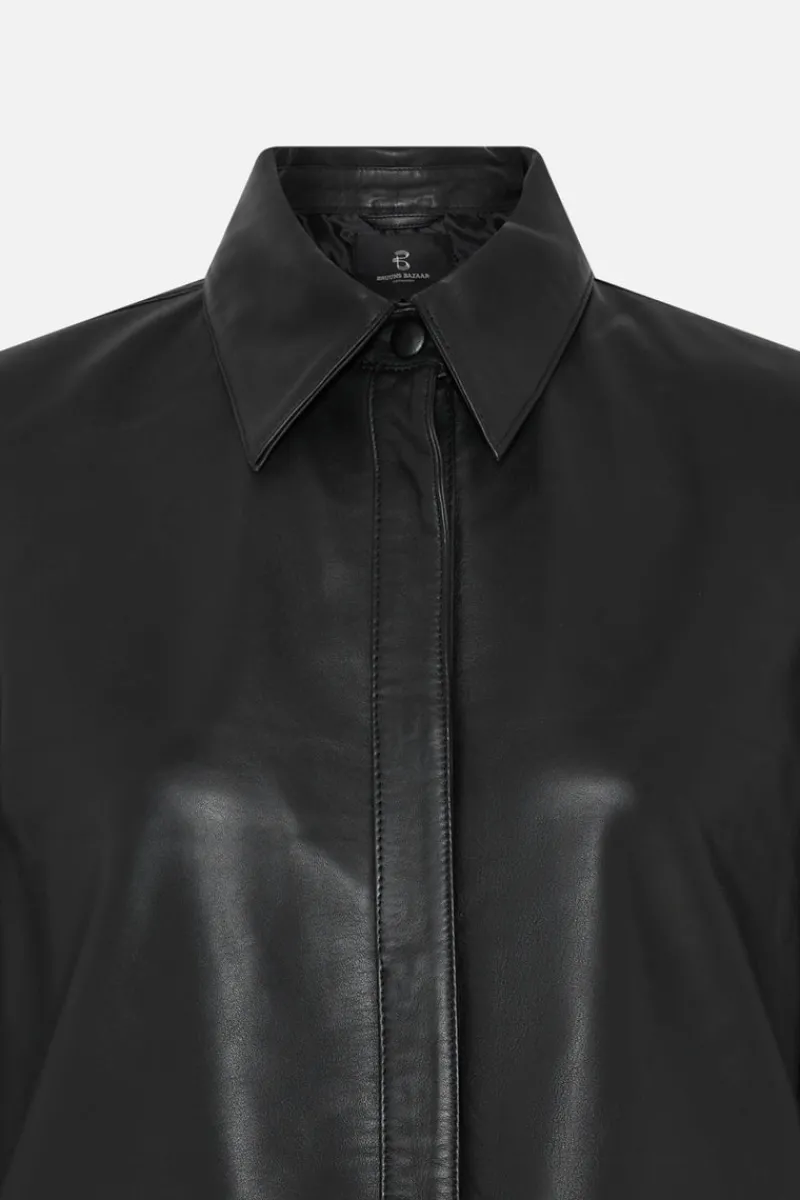 New Bruuns Bazaar EyteliaBBCasju Jacket - Black