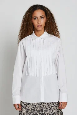 Online Bruuns Bazaar FarinosaBBMarcy shirt - White