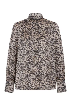 Outlet Bruuns Bazaar FloretBBChatrine blouse - Sand Black