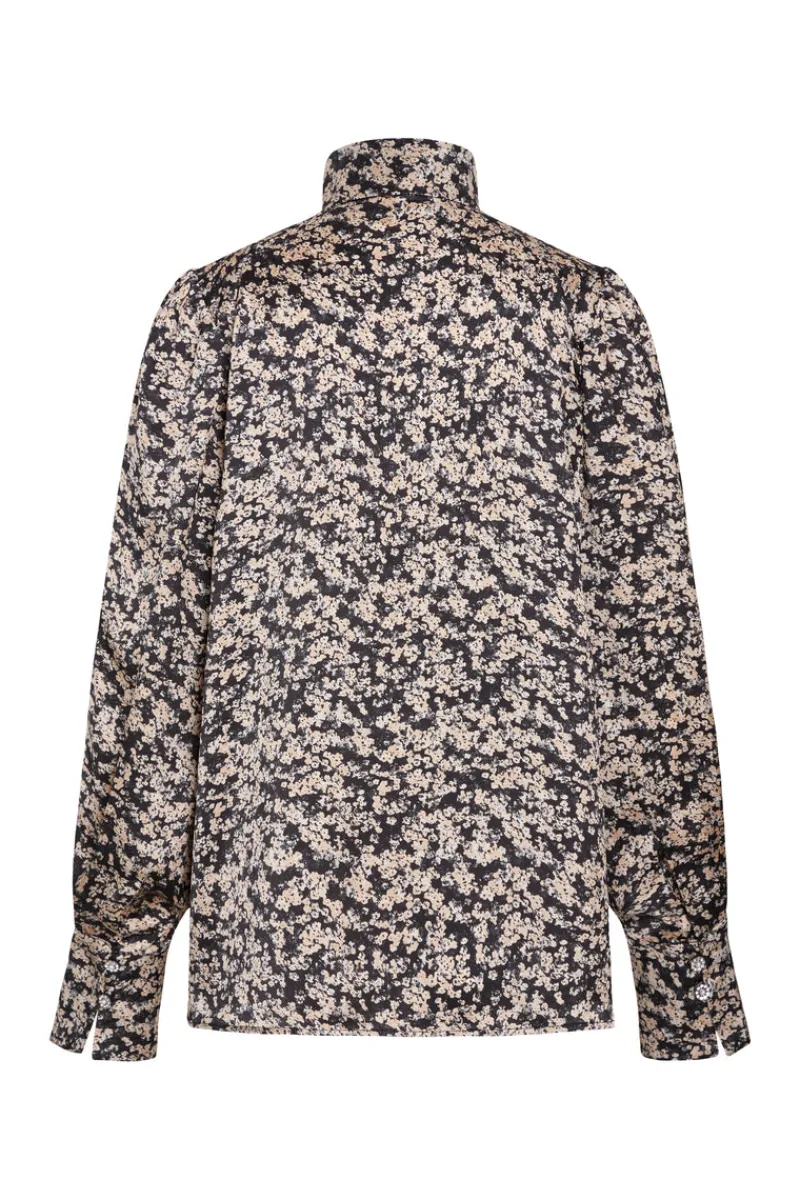 Outlet Bruuns Bazaar FloretBBChatrine blouse - Sand Black