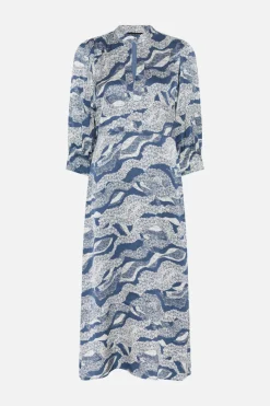 Sale Bruuns Bazaar FloretBBClarenas dress - Blue lace print