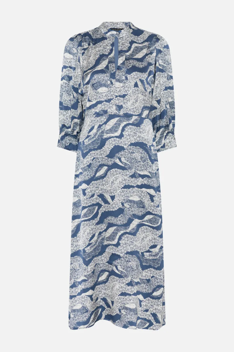 Sale Bruuns Bazaar FloretBBClarenas dress - Blue lace print