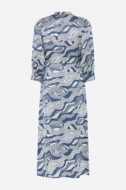 Sale Bruuns Bazaar FloretBBClarenas dress - Blue lace print