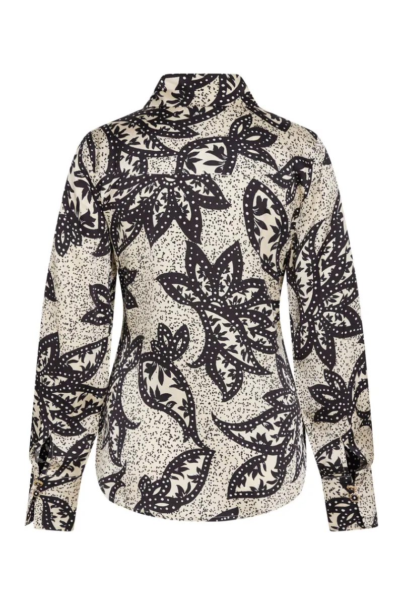 Sale Bruuns Bazaar FloretBBElas shirt - Sand print