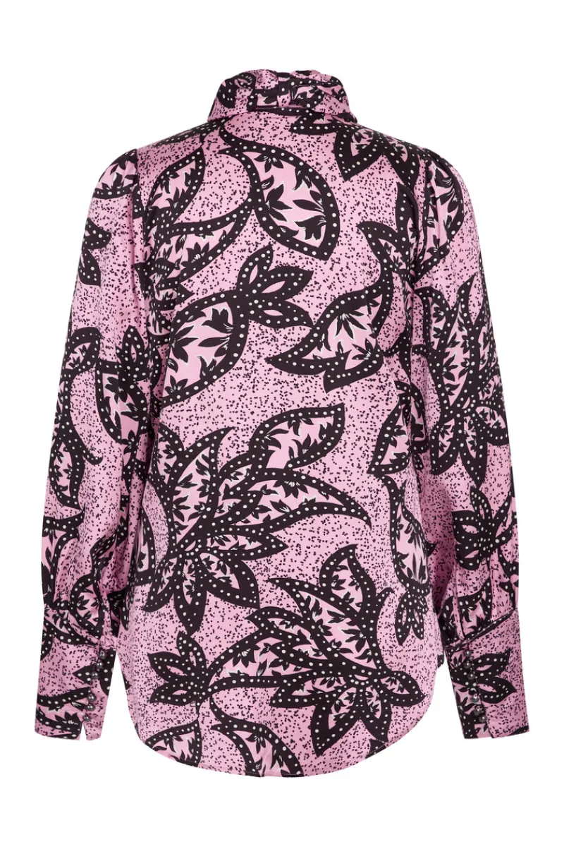Best Bruuns Bazaar FloretBBHayetta shirt - Pink print