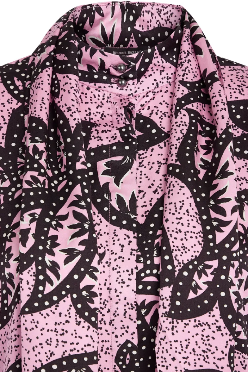 Best Bruuns Bazaar FloretBBHayetta shirt - Pink print