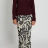 Discount Bruuns Bazaar FloretBBJoanelle skirt - Sand print