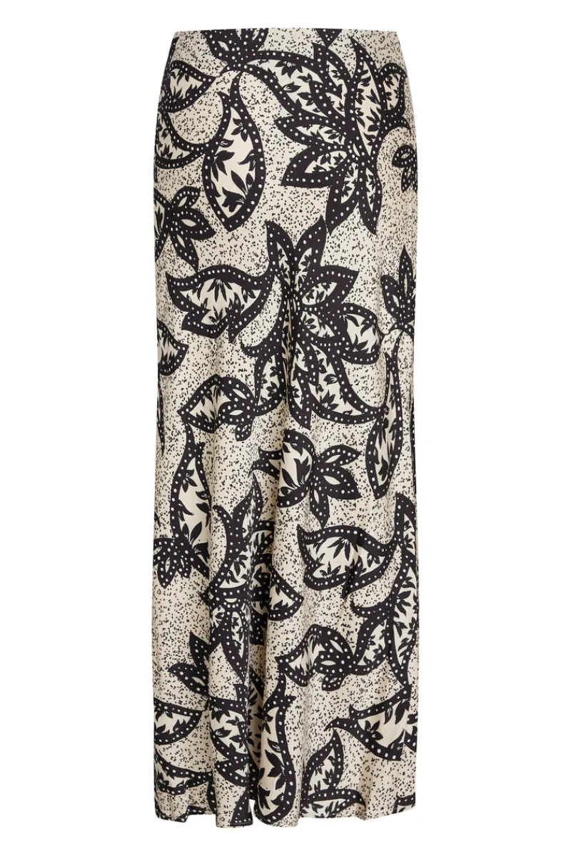 Discount Bruuns Bazaar FloretBBJoanelle skirt - Sand print