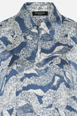 Outlet Bruuns Bazaar FloretBBTamia dress - Blue lace print
