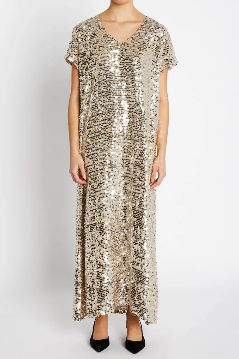 Best Bruuns Bazaar FoliumBBBiara dress - Silver