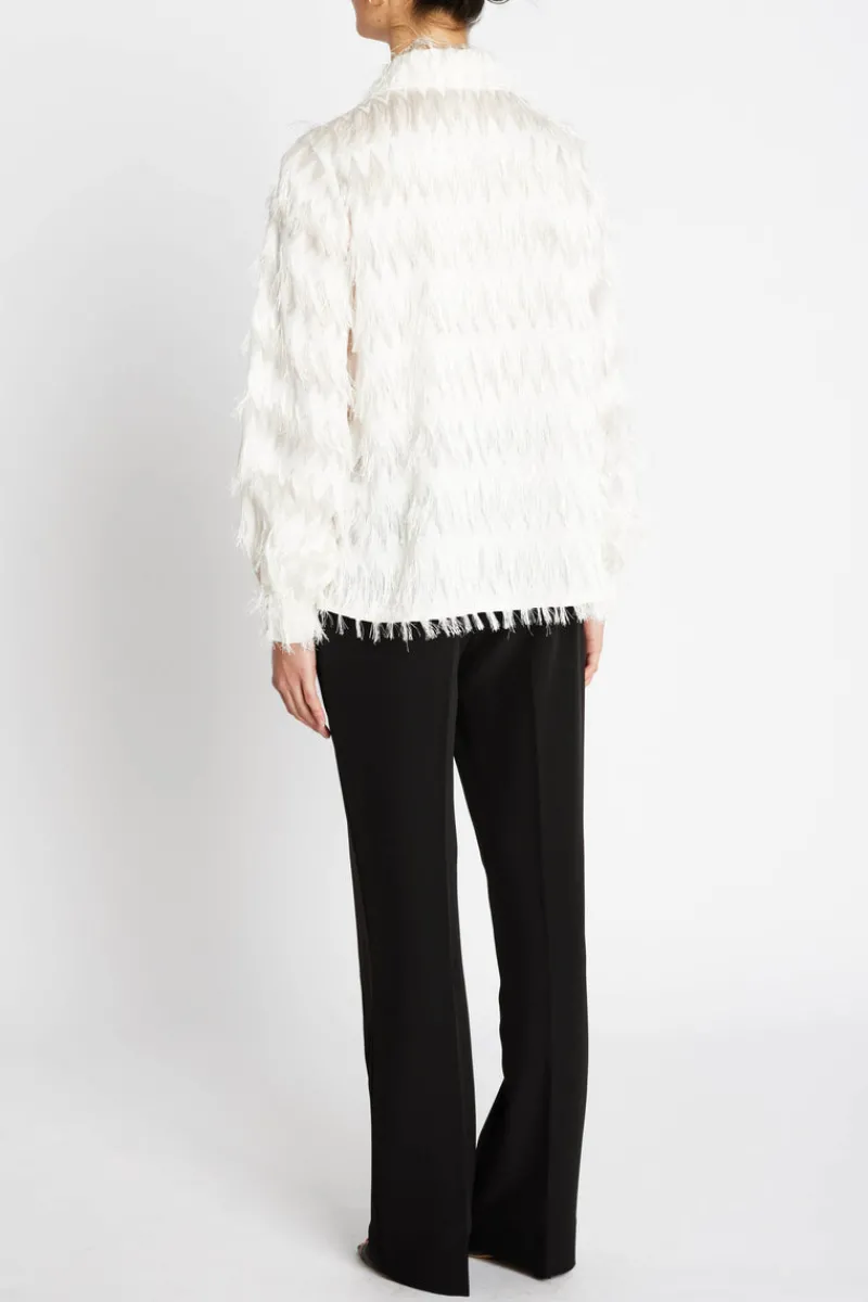 Sale Bruuns Bazaar FrillyBBArdadia shirt - Snow White