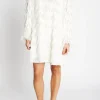 Discount Bruuns Bazaar FrillyBBArmade dress - Snow White