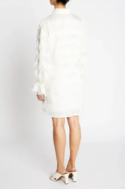 Discount Bruuns Bazaar FrillyBBArmade dress - Snow White