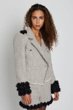 Online Bruuns Bazaar FumewortBBZohie blazer - Grey Check