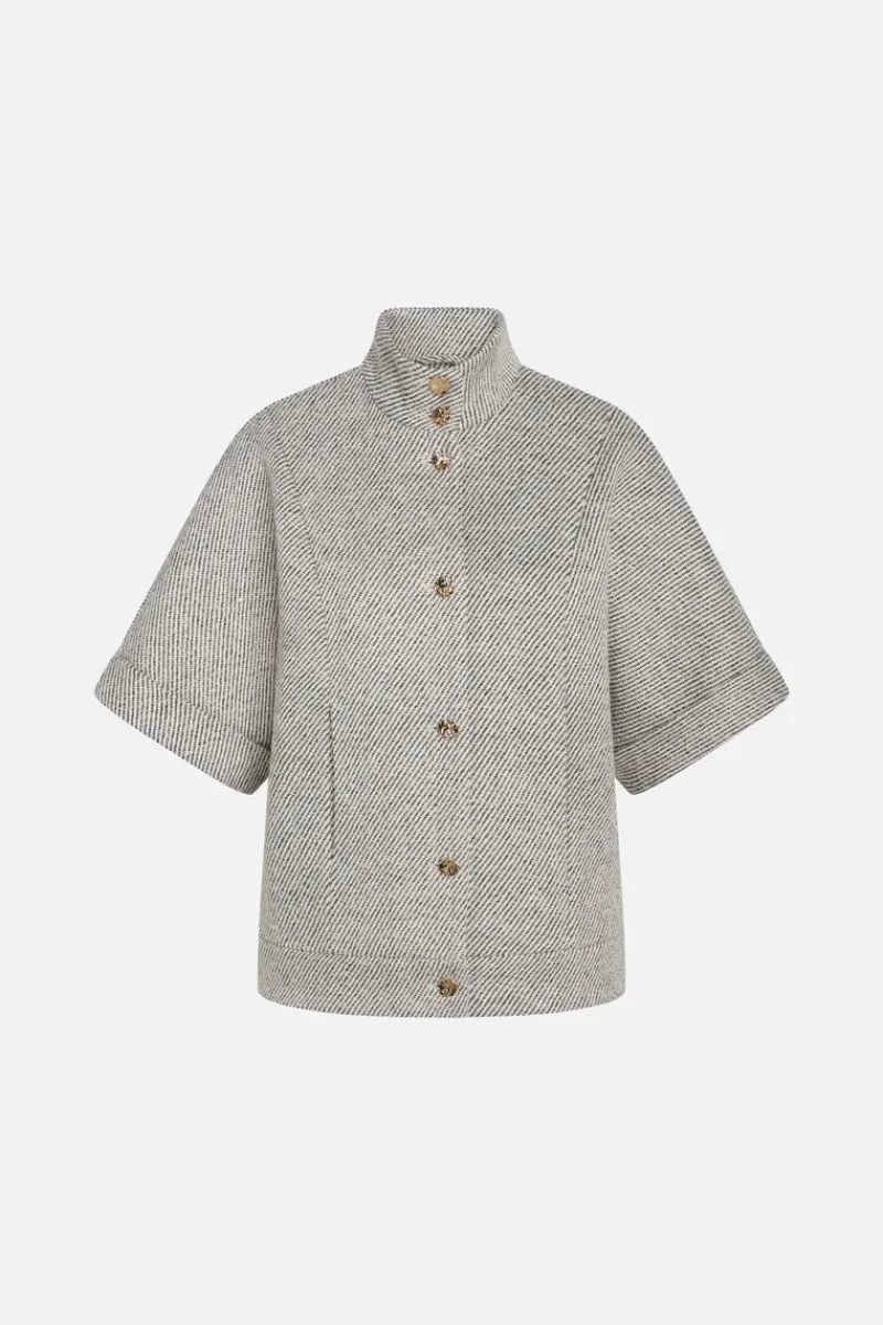 Outlet Bruuns Bazaar GalantusBBCarly vest - Zwart/Wit