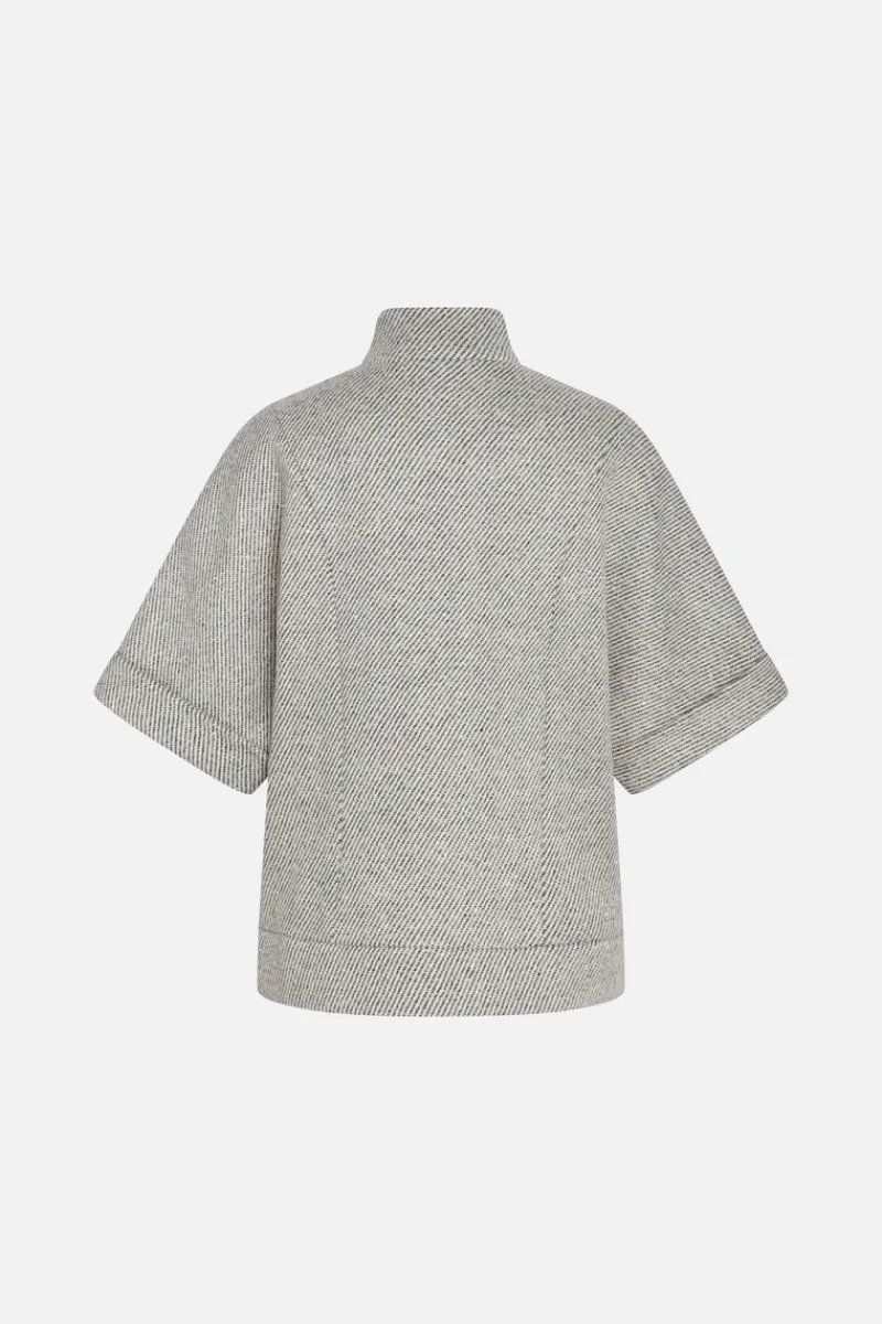Outlet Bruuns Bazaar GalantusBBCarly vest - Zwart/Wit
