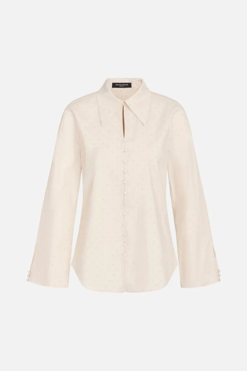 Outlet Bruuns Bazaar GaranceBBEla shirt - Sandshell