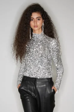 Sale Bruuns Bazaar GargetBBHanni blouse - Silver