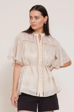 Online Bruuns Bazaar GillywineBBMatea overhemd - Plaza Taupe