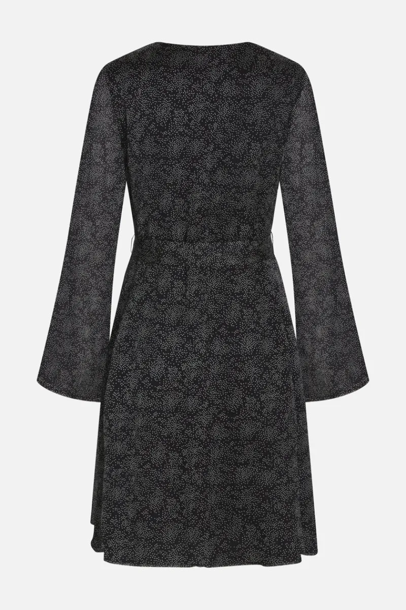 New Bruuns Bazaar GrapeBBFrai jurk - Zwart/Witte stippen