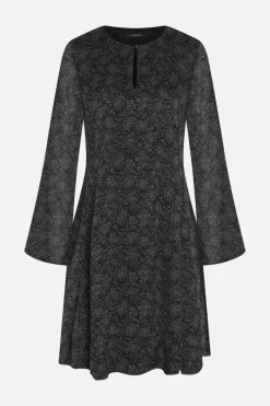 New Bruuns Bazaar GrapeBBFrai jurk - Zwart/Witte stippen