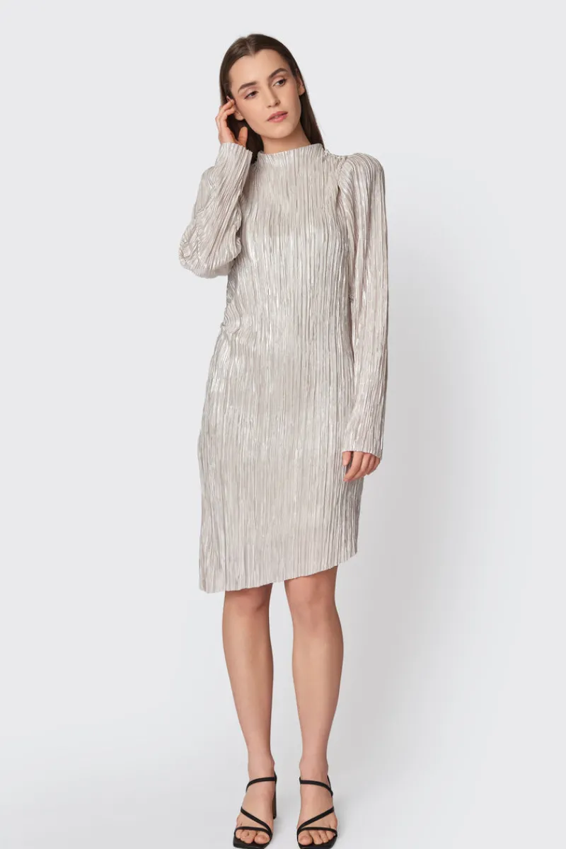Sale Bruuns Bazaar GroundberryBBMaggie dress - Silver
