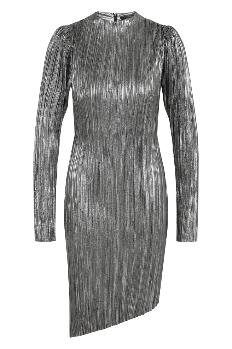 Online Bruuns Bazaar GroundberryBBMaggie jurk - Zwart met zilver
