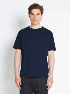 Sale Bruuns Bazaar GusBBLogo T-shirt - Marine