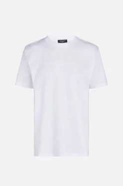 Hot Bruuns Bazaar GusBBLogo T-shirt - Wit