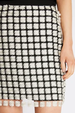 New Bruuns Bazaar HedyscepeBBAluma skirt - Black w silver