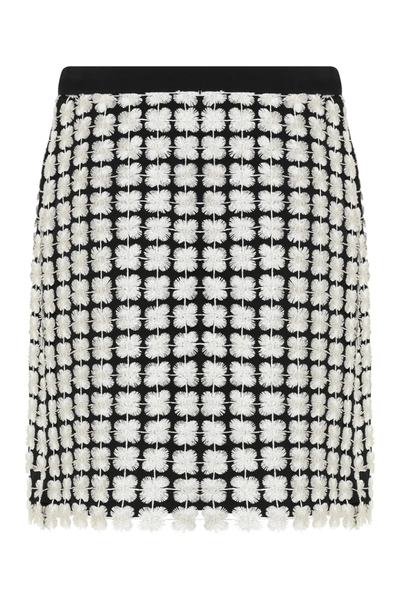 New Bruuns Bazaar HedyscepeBBAluma skirt - Black w silver