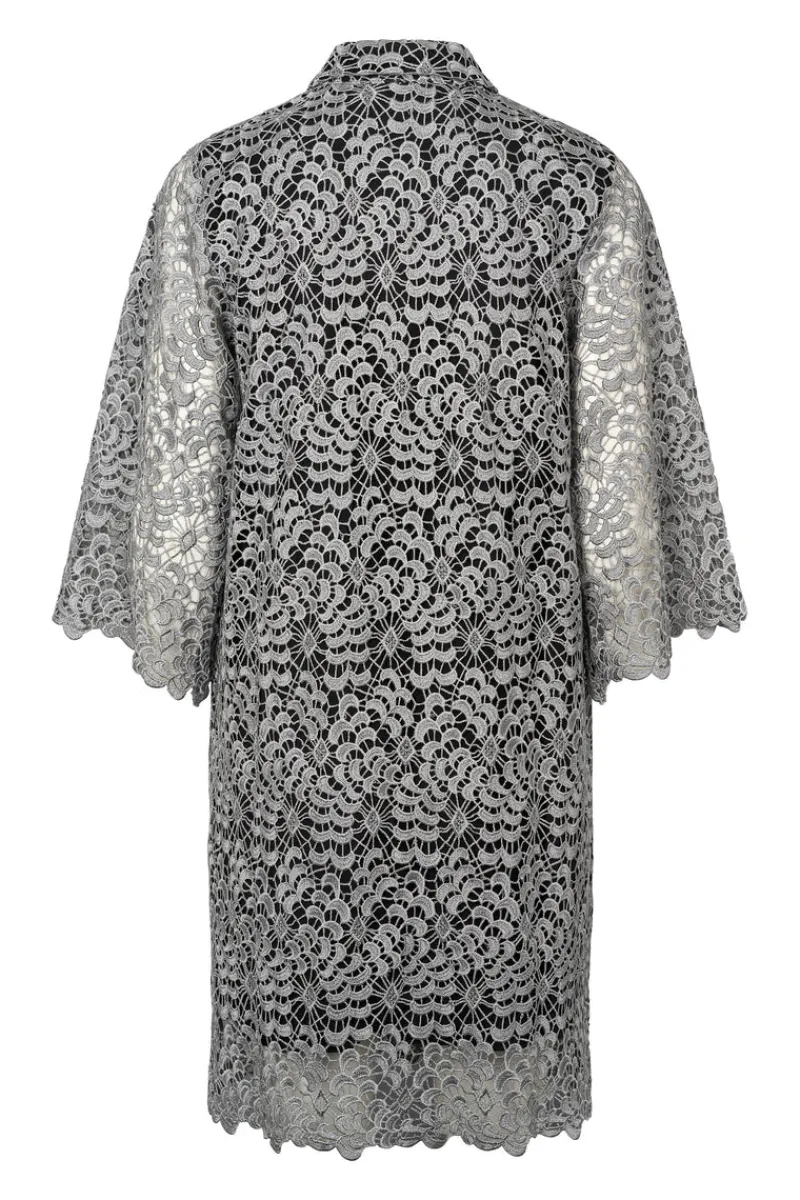 New Bruuns Bazaar Ixia Bignon jurk - Grijs