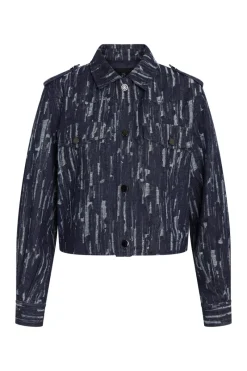 Hot Bruuns Bazaar IxoraBBGingea jas - Donkerblauw