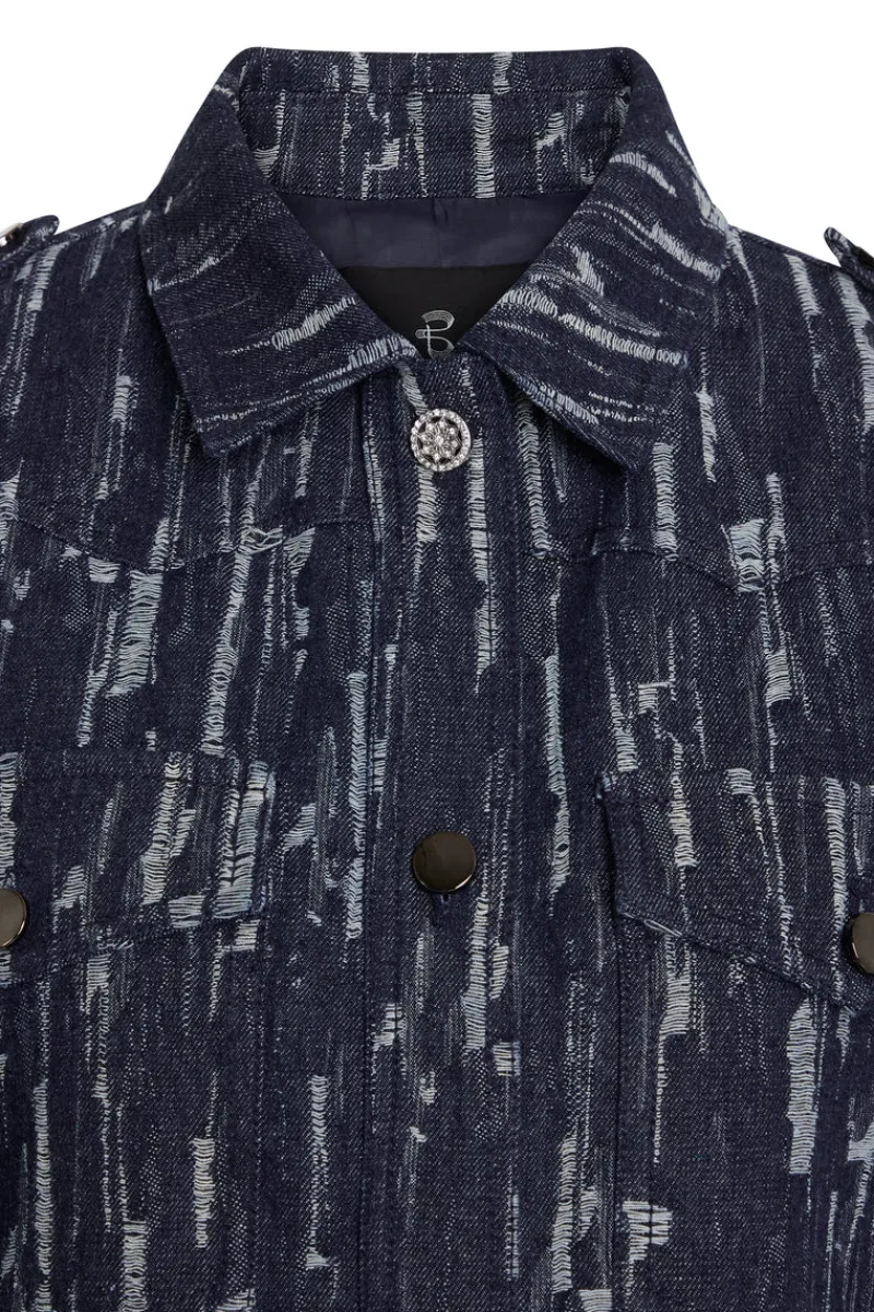 Hot Bruuns Bazaar IxoraBBGingea jas - Donkerblauw
