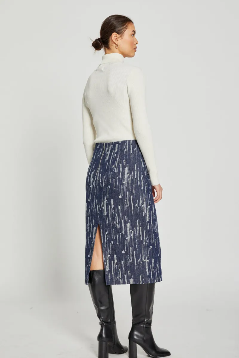 Clearance Bruuns Bazaar IxoraBBTanella rok - Donkerblauw